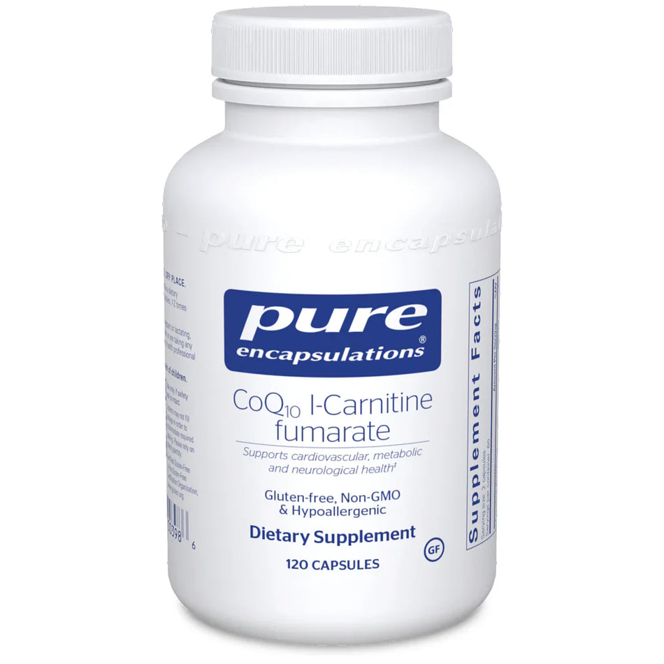 Pure Encapsulations CoQ10 L-Carnitine Fumarate capsules