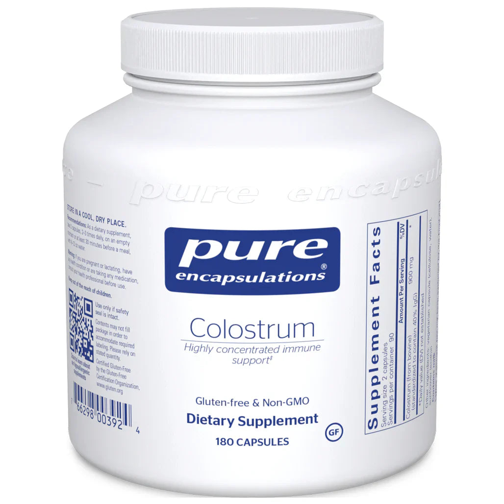 Pure Encapsulations Colostrum 40% IgG 180 capsules