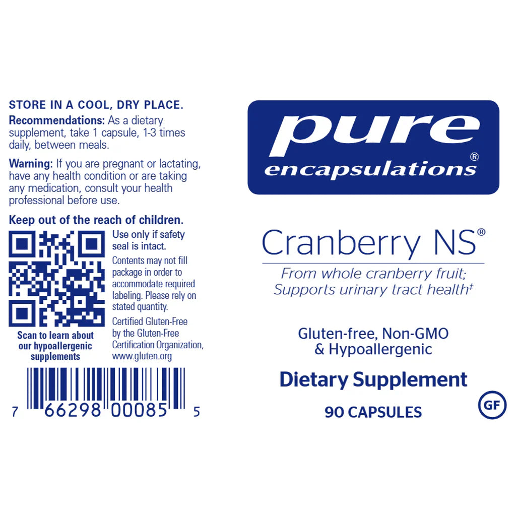 Pure Encapsulations Cranberry NS 500 mg 