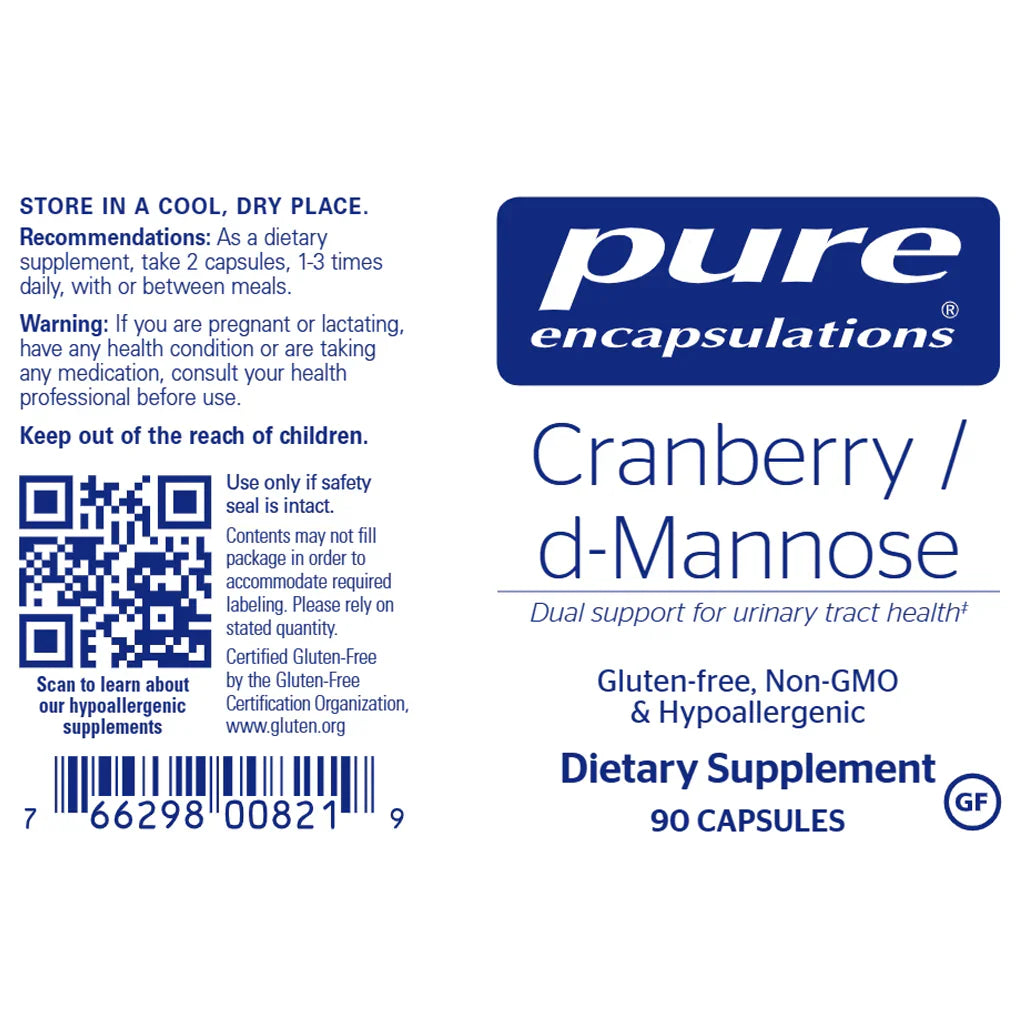 Cranberry / D-Mannose for urinary tract health
