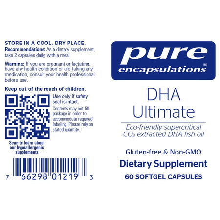Pure Encapsulations DHA Ultimate Dietary Supplement