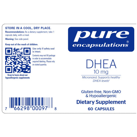 Pure Encapsulations DHEA micronized 10 mg