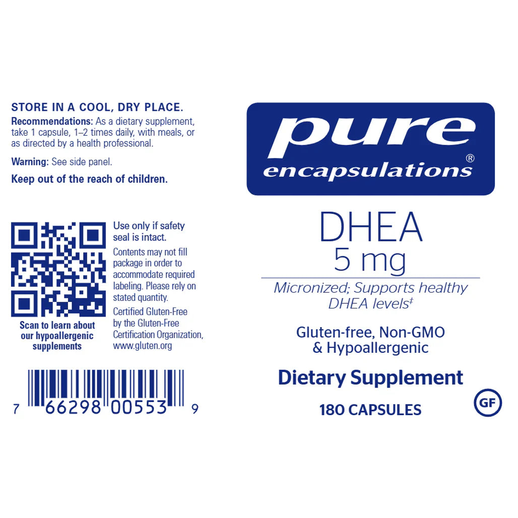 Pure Encapsulations DHEA 5 mg 