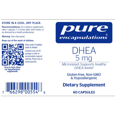 DHEA 5 mg for hormonal support