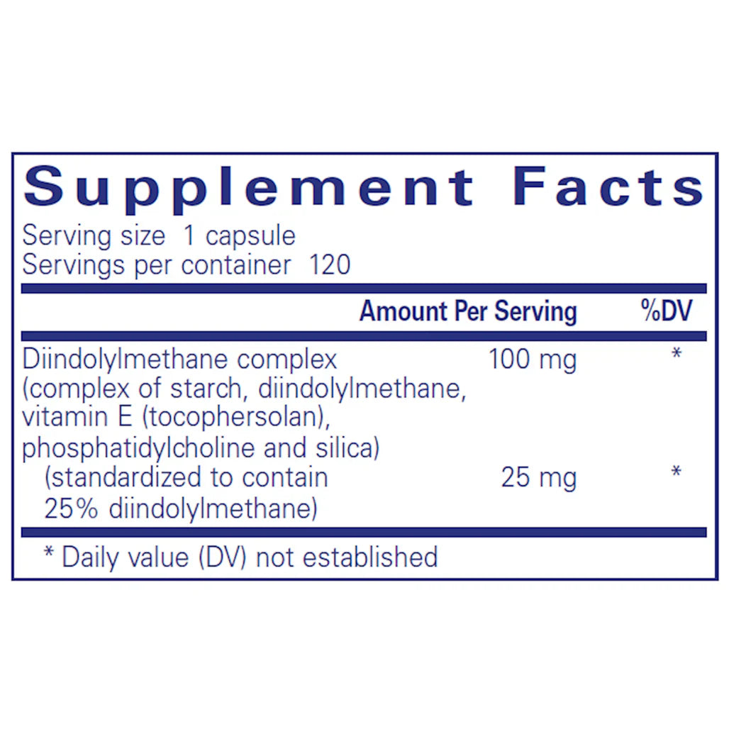 Dim Pure Pure Encapsulations DIM-PRO 100 - 60 Capsules | Vitaaging