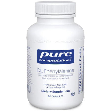 DL-Phenylalanine 500 mg by Pure Encapsulations - 90 Capsules