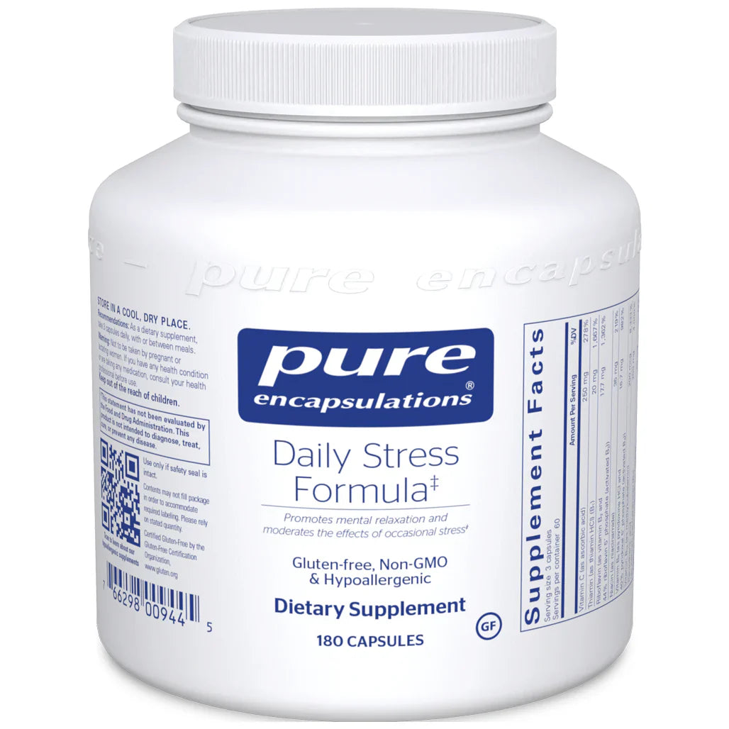 Pure Encapsulations Daily Stress Formula 180 Capsules
