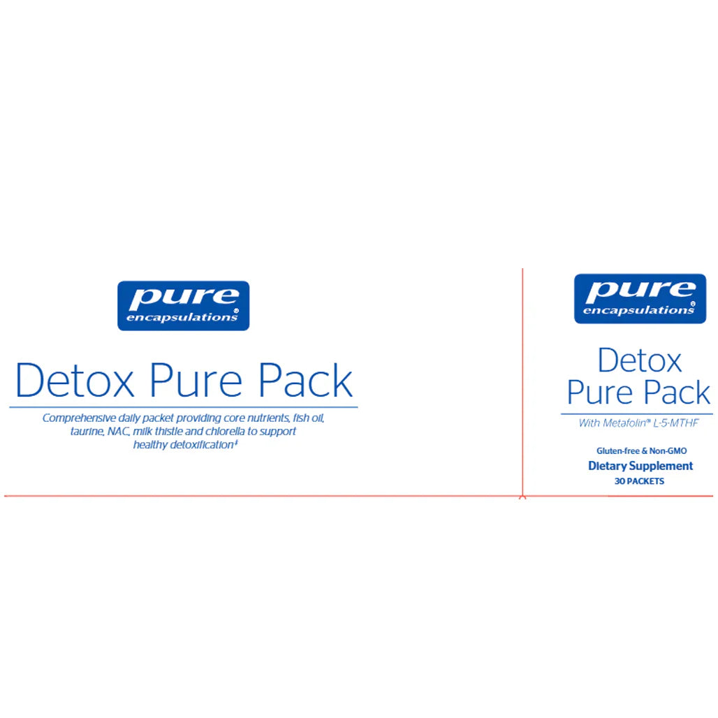 Detox Pure Pack for comprehensive detoxification