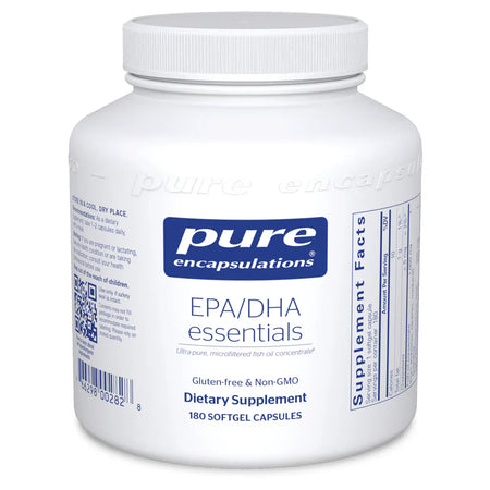 Benefits of EPA/DHA Essentials 1000mg by Pure Encapsulations - 180 Softgels Capsules