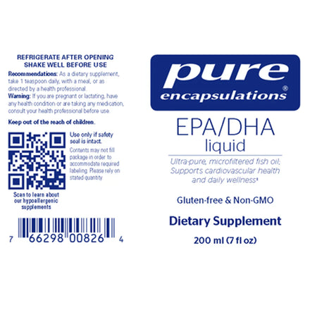 EPA/DHA Liquid for flexible dosage and heart health