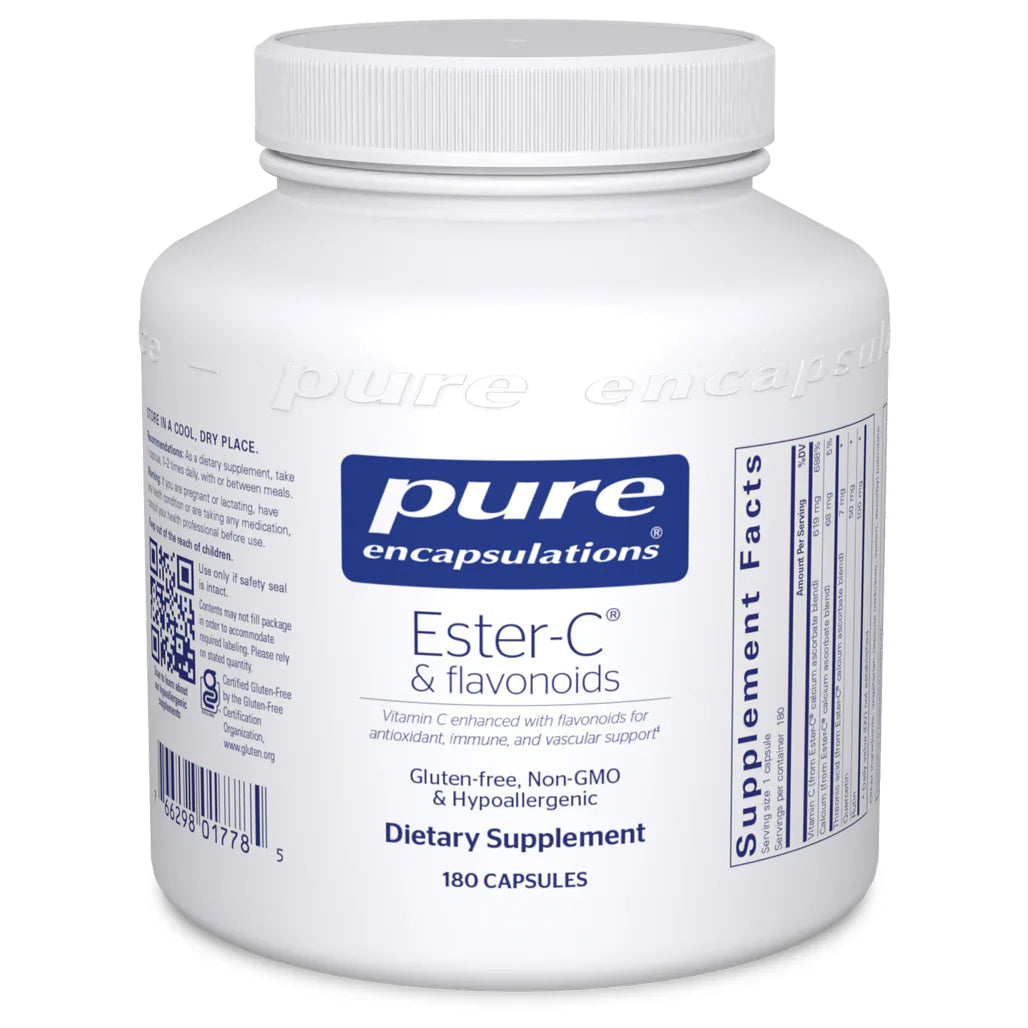 Pure Encapsulations Ester-C & Flavonoids capsules