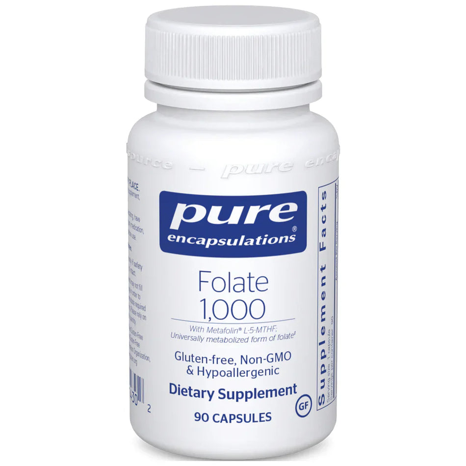 Pure Encapsulations Folate 1000 mcg capsules