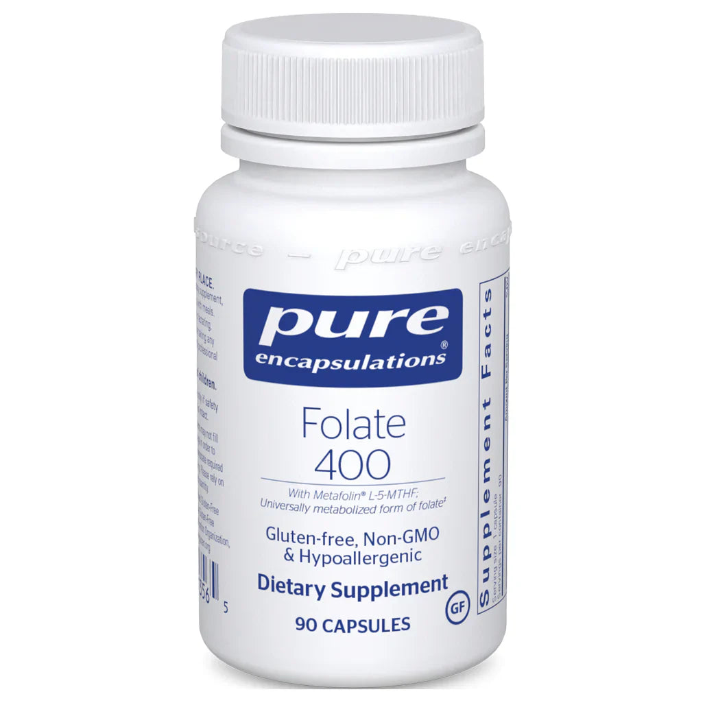 Pure Encapsulations Folate 400 mcg capsules