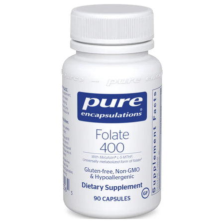 Pure Encapsulations Folate 400 mcg capsules