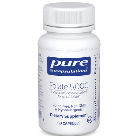 Pure Encapsulations Folate 5000 capsules