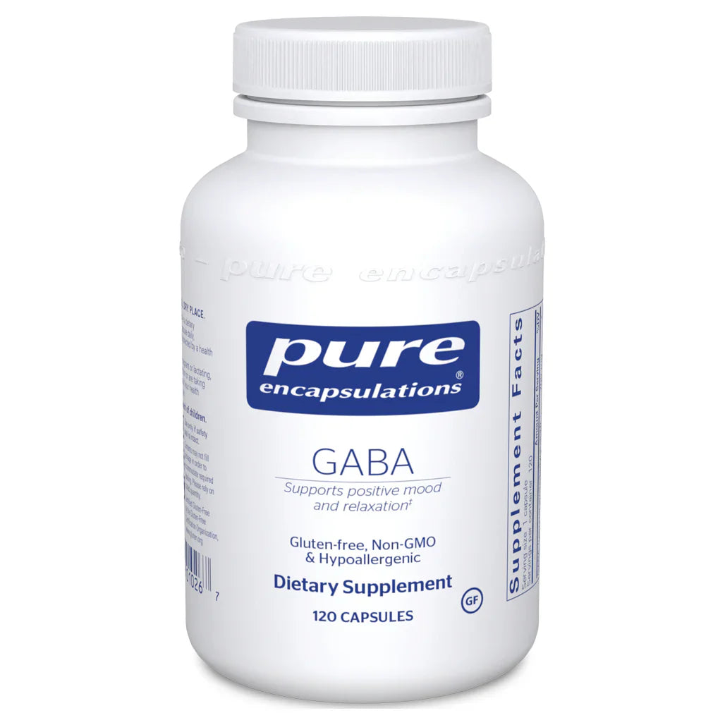 Pure Encapsulations GABA 700mg 120 capsules