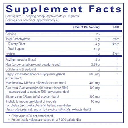 Gi Fortify Powder Pure Encapsulations G.I. Fortify Powder - 400 Grams | Vitaaging