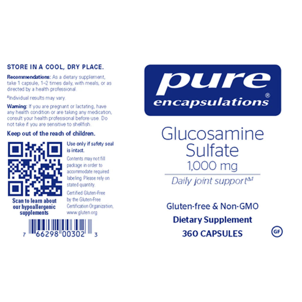 glucosamine sulfate 1000mg for cartilage health
