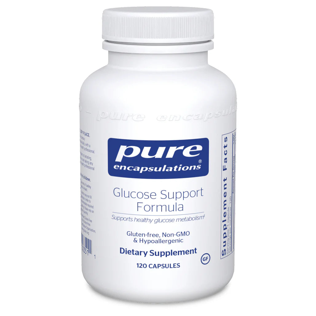 Glucose Support Formula by Pure Encapsulations for Healthy Glucose Utilization