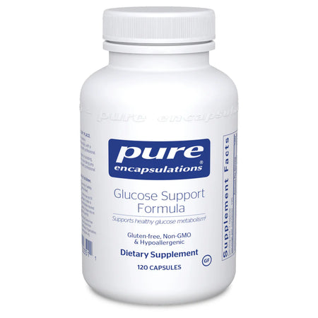 Glucose Support Formula by Pure Encapsulations for Healthy Glucose Utilization