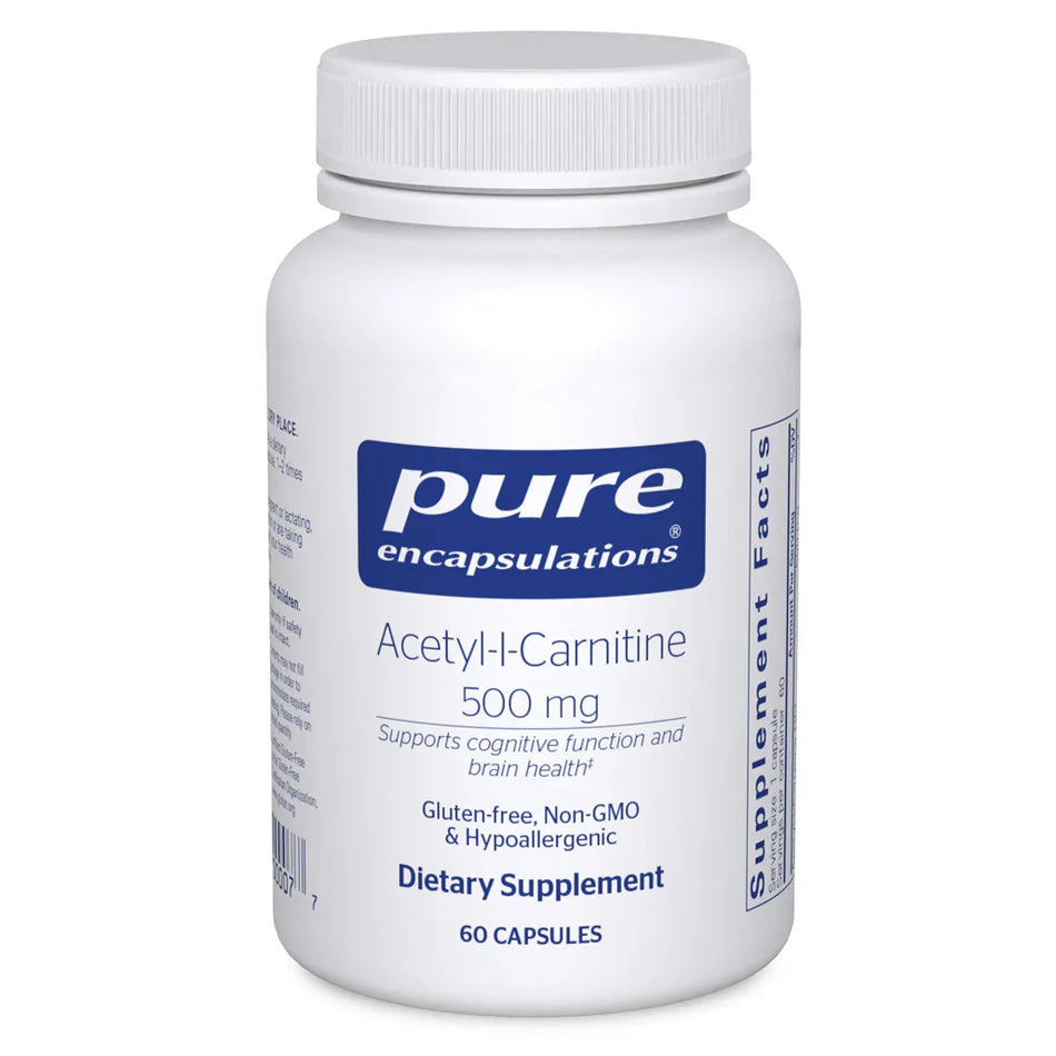 Pure Encapsulations Acetyl-L-Carnitine 500 mg capsules
