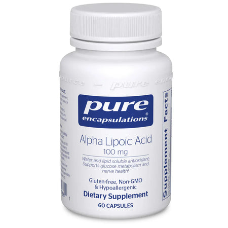 Pure Encapsulations Alpha Lipoic Acid 100 mg - 60 capsules