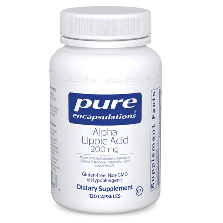 Pure Encapsulations Alpha Lipoic Acid 200 mg - 120 capsules