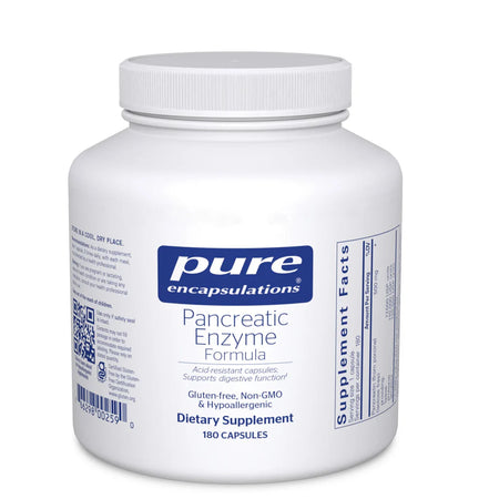 Pure Encapsulations Pancreatic Enzyme Formula 180 Capsules