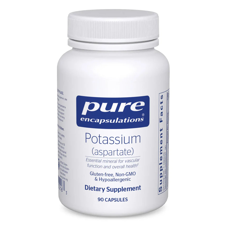 Pure Encapsulations Potassium Aspartate bottle