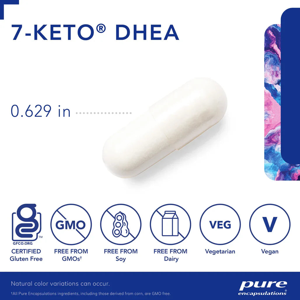 Pure Encapsulations 7-Keto DHEA 25mg