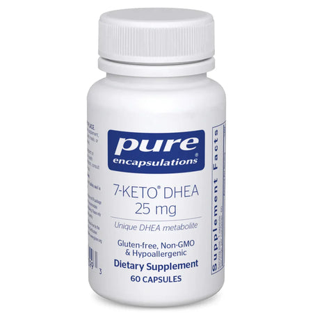 Pure Encapsulations 7-Keto DHEA 25mg - 60 Capsules