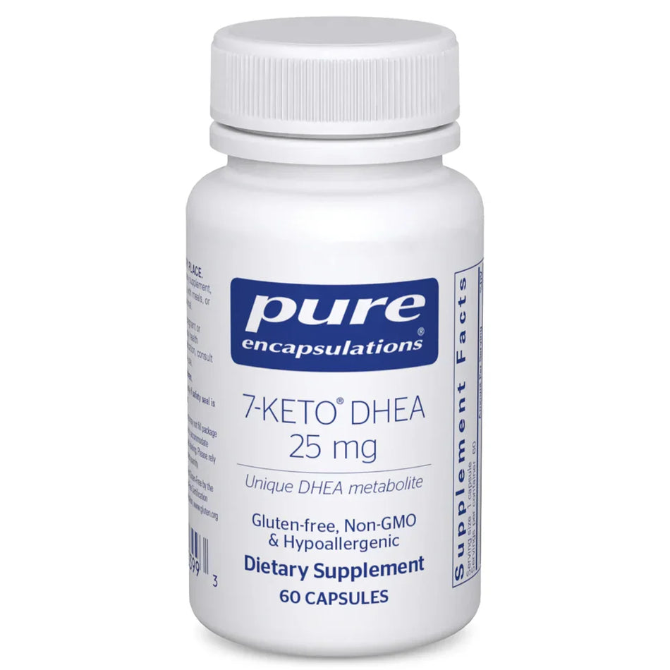 Pure Encapsulations 7-Keto DHEA 25mg - 60 Capsules