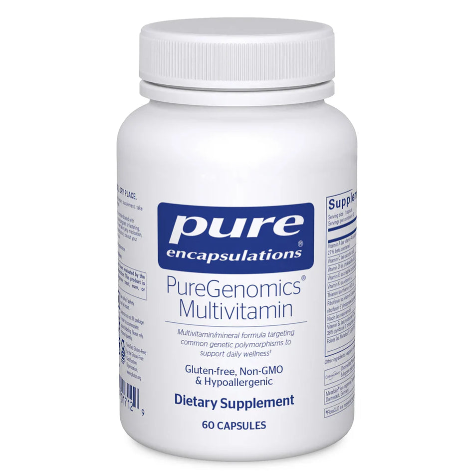 Pure Encapsulations PureGenomics Multivitamin bottle