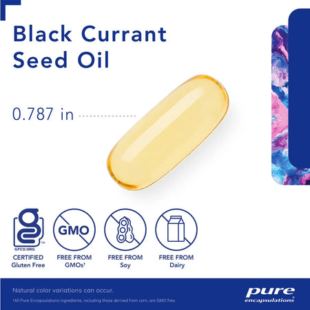 Black Currant Seed Oil for skin and immune support