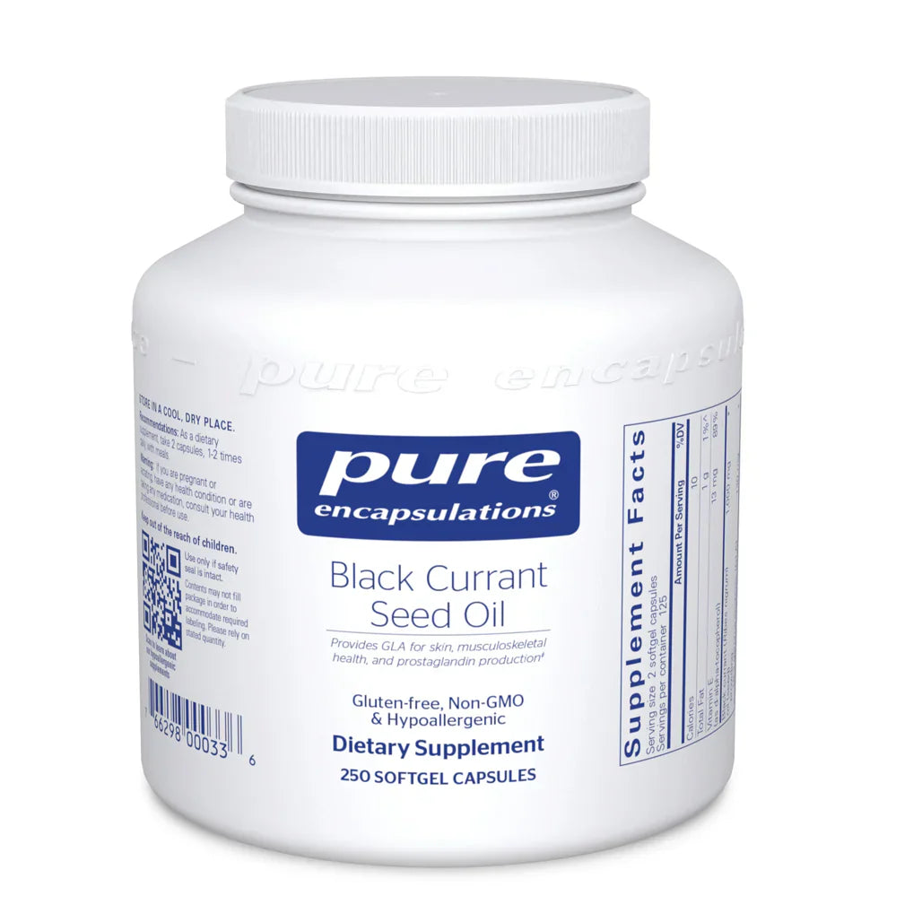 Pure Encapsulations Black Currant Seed Oil 250 softgels