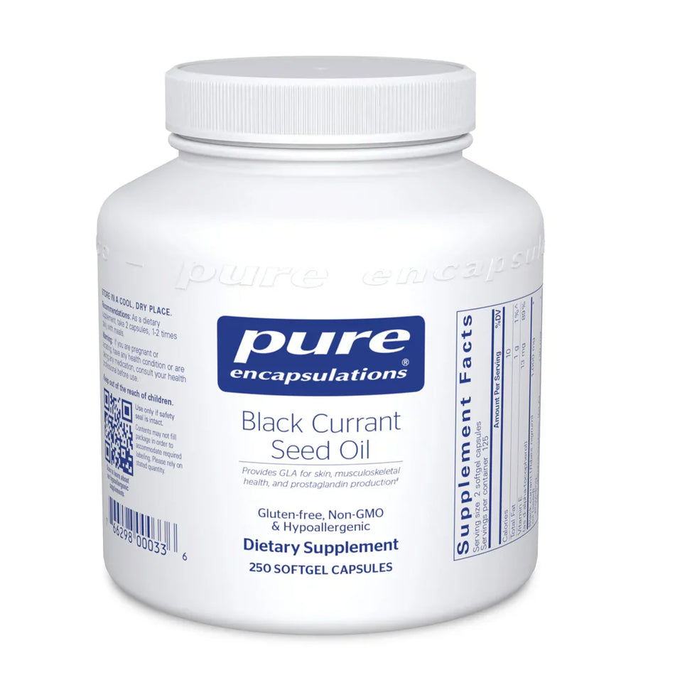 Pure Encapsulations Black Currant Seed Oil 250 softgels