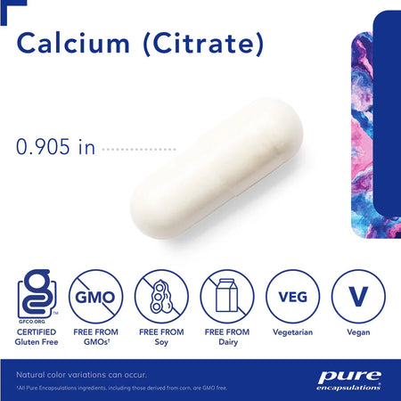 Calcium Citrate for optimal calcium absorption and bone health