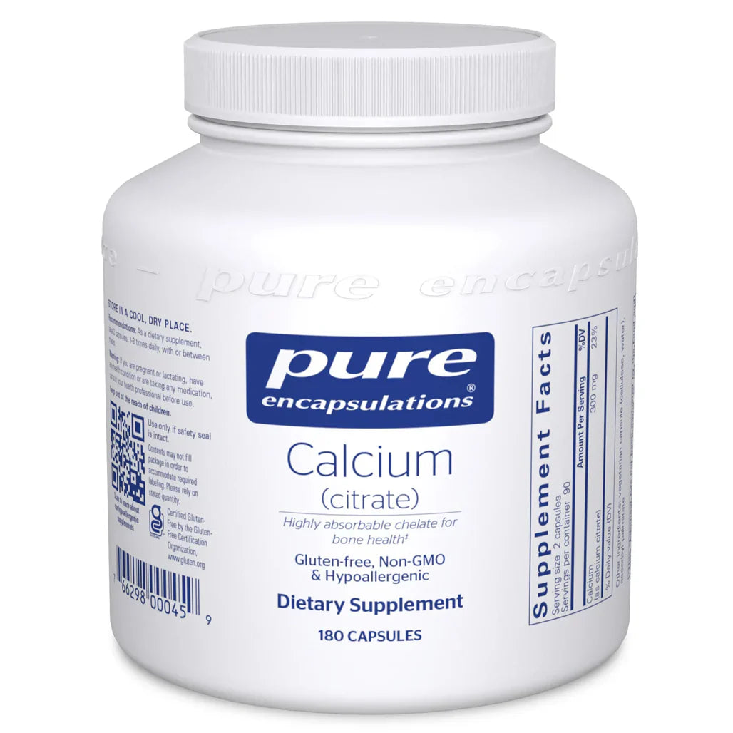 Pure Encapsulations Calcium Citrate capsules
