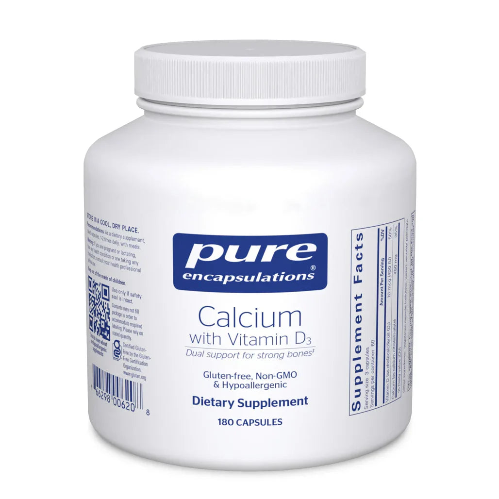 Pure Encapsulations Calcium With Vitamin D3 capsules