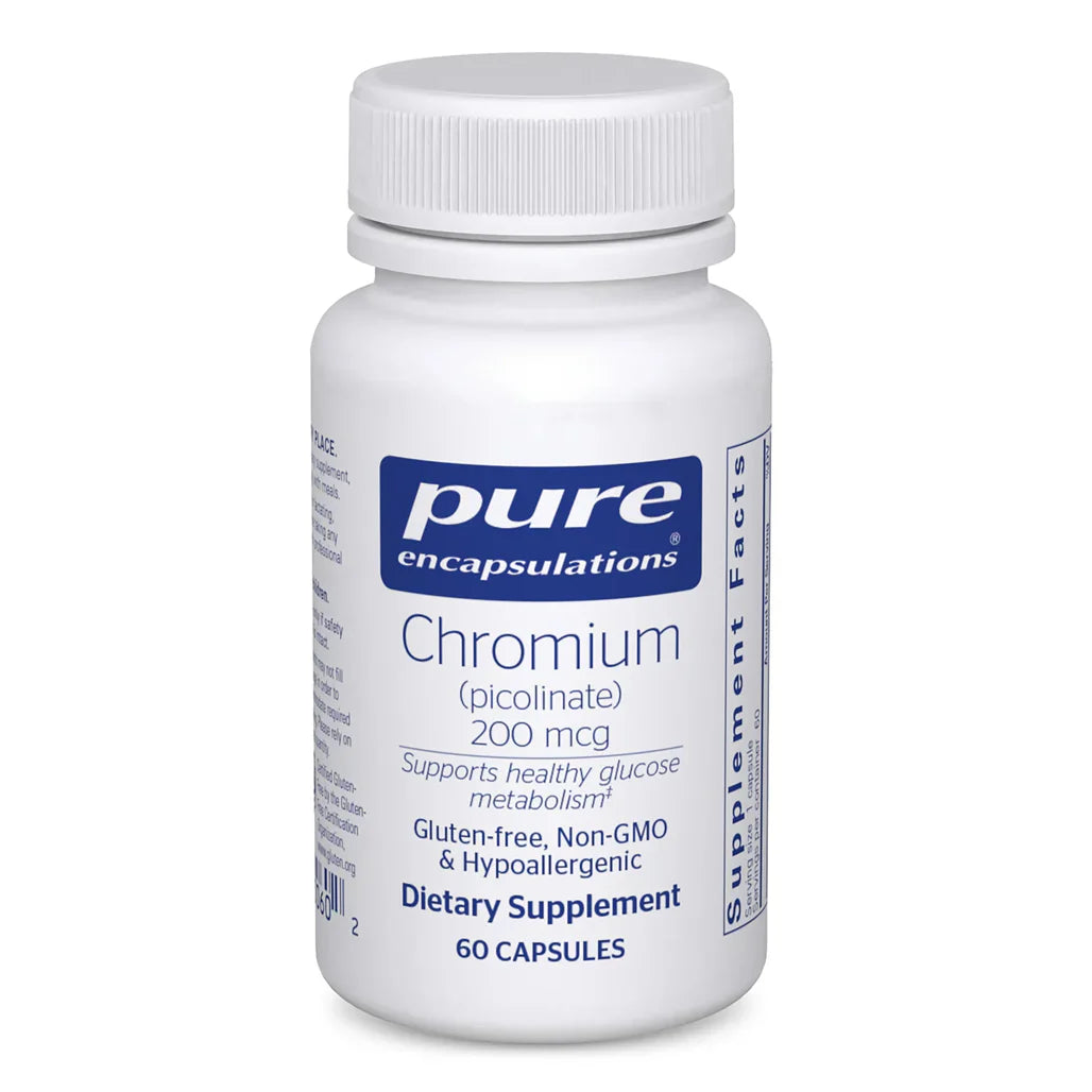 Pure Encapsulations Chromium (Picolinate) 200 mcg 60 capsules