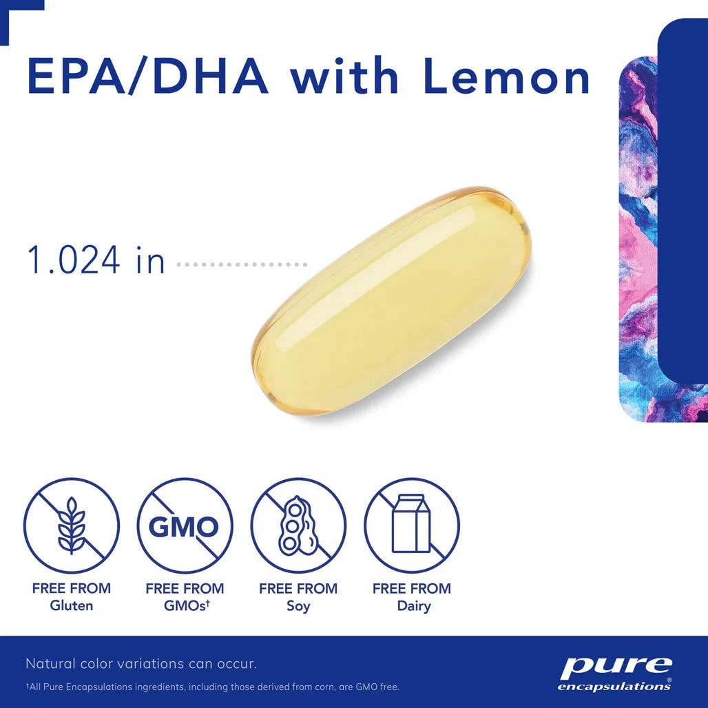 EPA/DHA with Lemon for taste and cardiovascular health