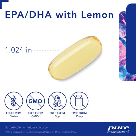 EPA/DHA with Lemon for taste and cardiovascular health