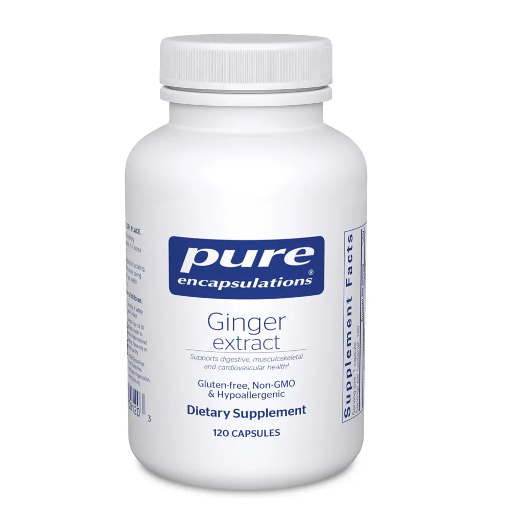 Pure Encapsulations Ginger Extract bottle