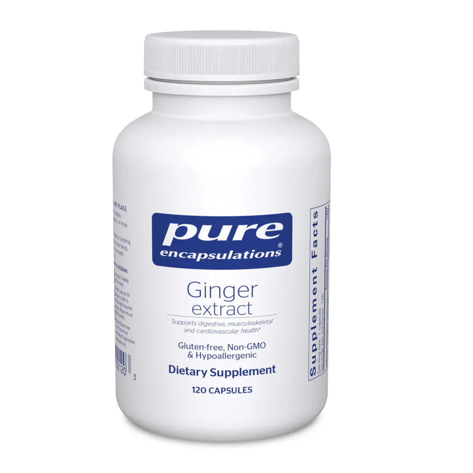 Pure Encapsulations Ginger Extract bottle