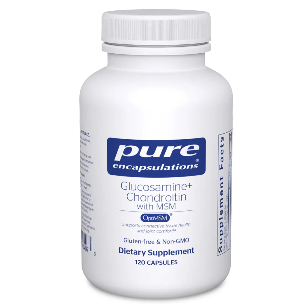 Pure Encapsulations Glucosamine Chondroitin with MSM - 120 Capsules