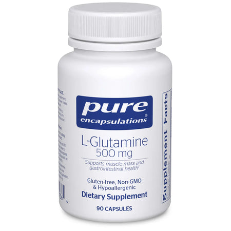 Pure Encapsulations L-Glutamine 500mg bottle