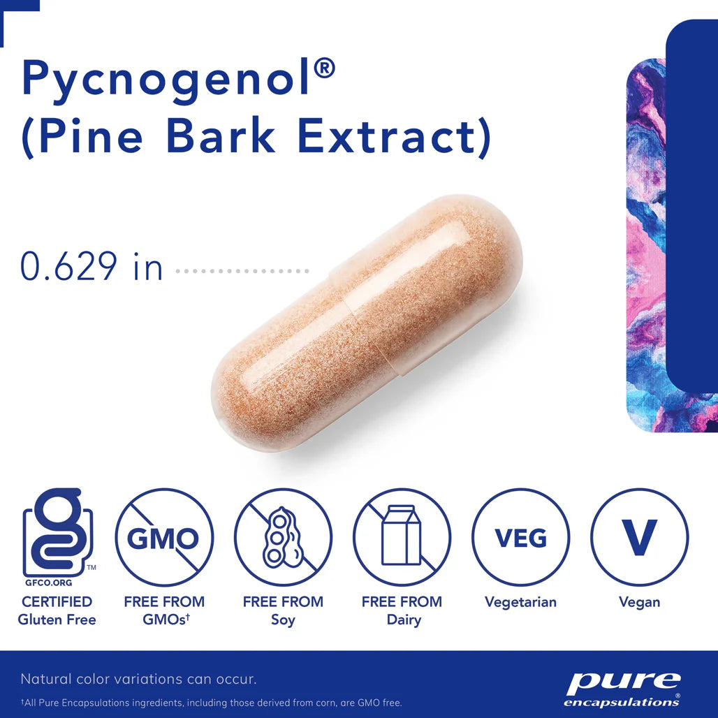 Pure Encapsulations Pycnogenol 50 mg supplement