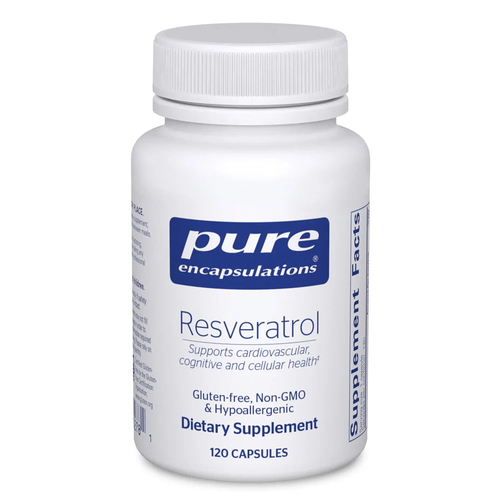 Pure Encapsulations Resveratrol 120 Capsules