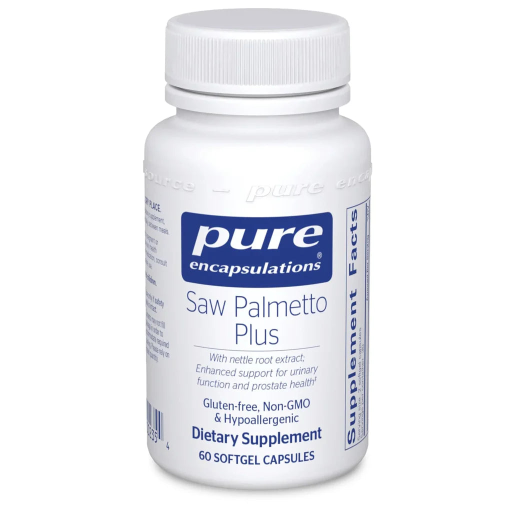 Pure Encapsulations Saw Palmetto Plus 60 Softgels