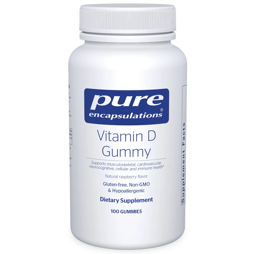 Pure Encapsulations Vitamin D gummies bottle